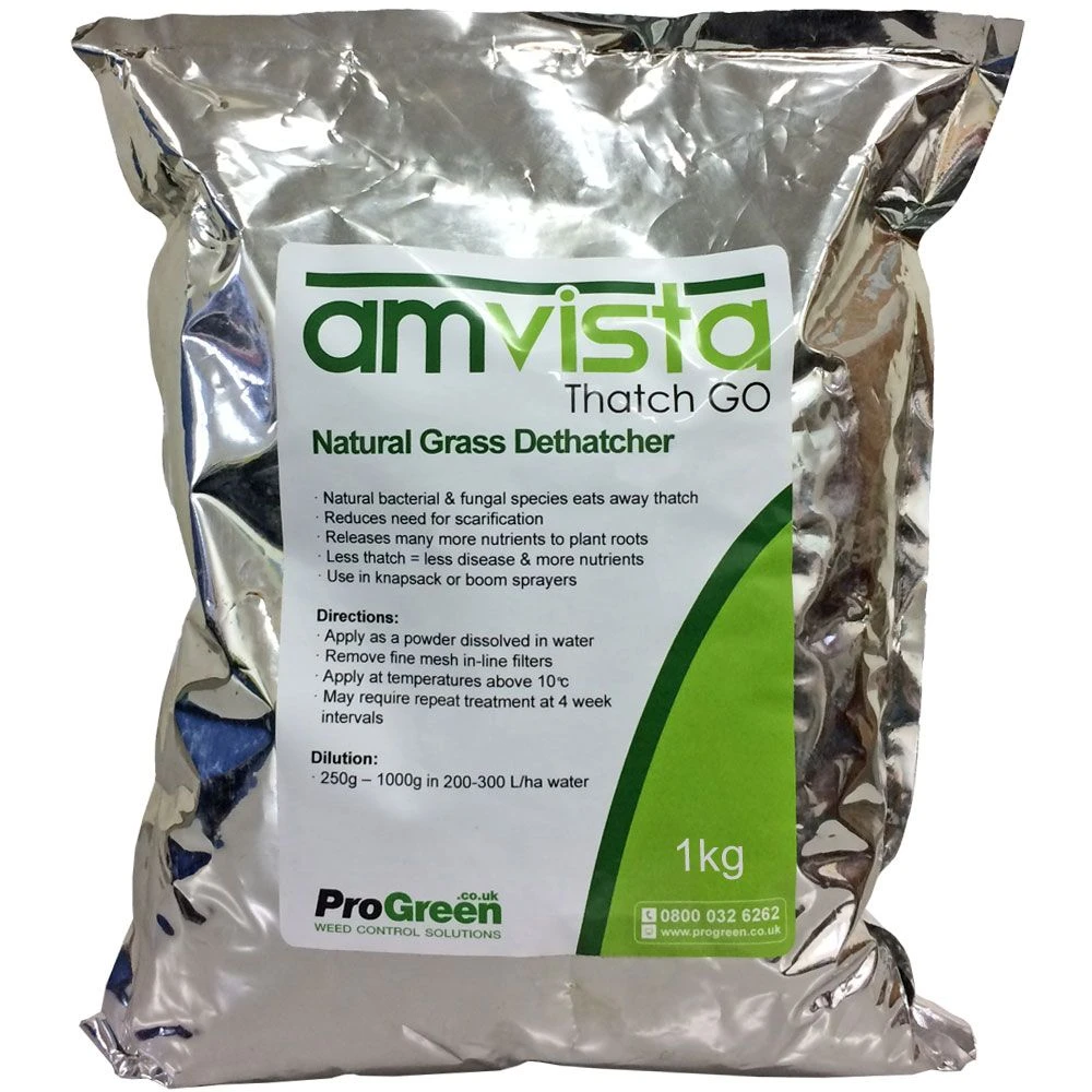 Amvista Thatch GO 1KG - Naturally Reduces Thatch Layer In Lawns 1 Amvista Thatch GO 1KG - Naturally Reduces Thatch Layer In Lawns