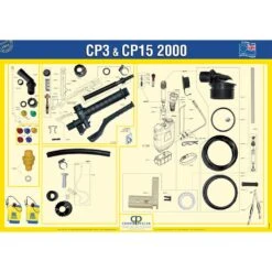 Cooper Pegler CP3 2000 Series Knapsack 20 L 846361 -Garden Care Specialty Shop cp 2000 parts poster