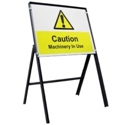 Machinery In Use Sign -Garden Care Specialty Shop machinery sign 2 1