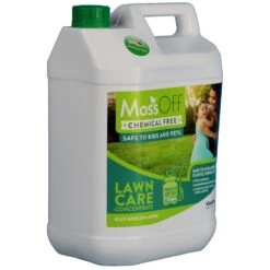 MossOff Chemical Free Lawn 5L-Moss Control For Lawns & Turf -Garden Care Specialty Shop moss off lawn3 4