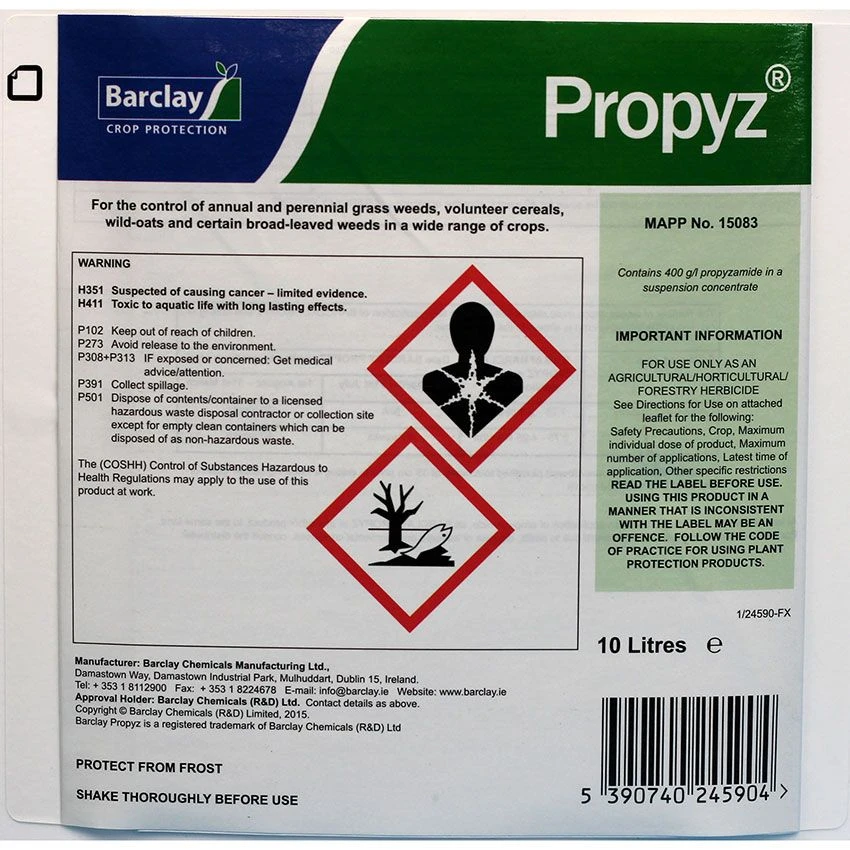 Propyz 10L – Long Lasting Weed Control Around Trees And Shrubs 2 Propyz 10L – Long Lasting Weed Control Around Trees And Shrubs - Image 2