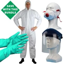 Safety Clothing Bundle -Garden Care Specialty Shop safety bundle with message 1