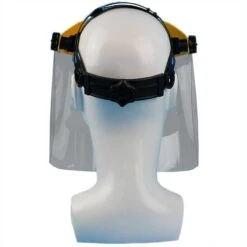 Face Shield Complete (Yellow) -Garden Care Specialty Shop yellow spray shied rear